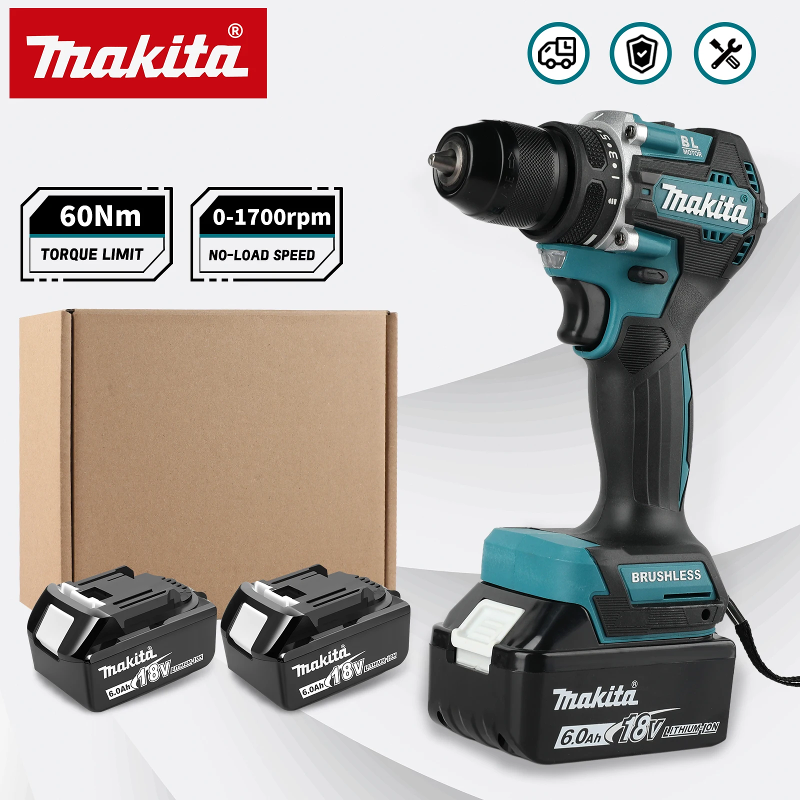 Makita Drill Ddf484 - 마키타 DDF487 18V 리튬 드릴 드라이버